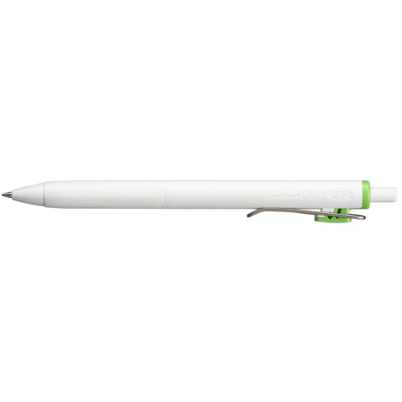 uni-ball gel rollerpen One, drukknop, zwart, 0,35 mm